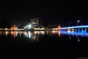 Mandurah at night, Western Australia