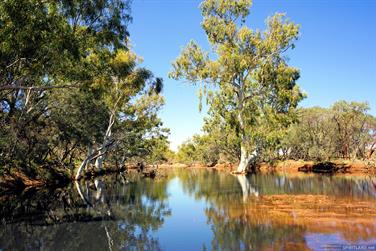 Creek crossing, Carnarvon-Mullewa Rd, Gascoyne, Western Australia