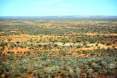 Looking west to the Kennedy Range, Gascoyne, Western Australia