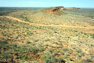Hills east of the Ullawarra Rd, opposite Kennedy Range, Gascoyne, Western Australia