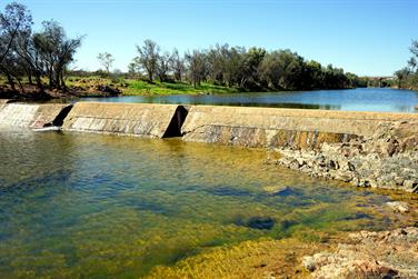 Murchison River at Galeena Bridge, Western Australia