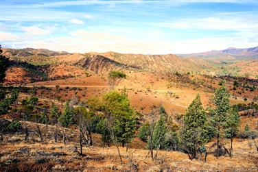 Lookout on the Bunyeroo Rd, Flinders Ranges, South Australia