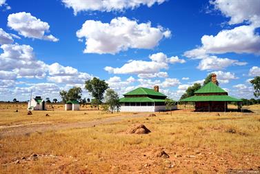 Tennant Creek Telegraph Station. Stuart Hwy, Northern Territory, Australia
