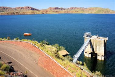 The Ord River Dam, Kununurra, Western Australia