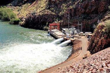 The Ord River Dam, Kununurra, Western Australia