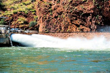 The Ord River Dam, Kununurra, Western Australia