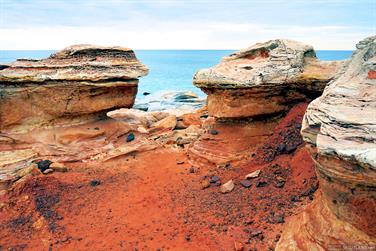 Gantheaume Point rock formations, Broome, Western Australia