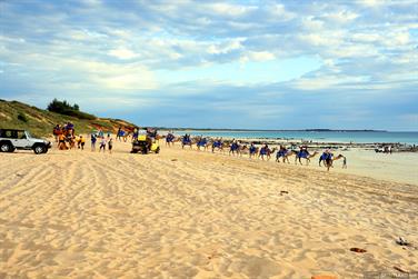 Camel ride at Cable Beach, Broome, Western Australia