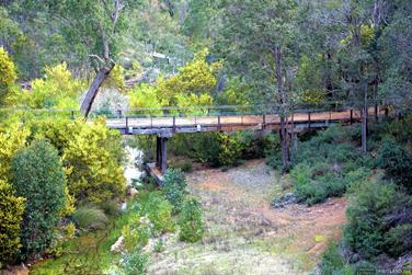 Bridge below Serpentine Dam, Western Australia