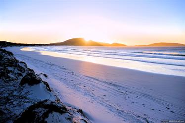 Sunrise at Wharton Bay, south coast, Western Australia